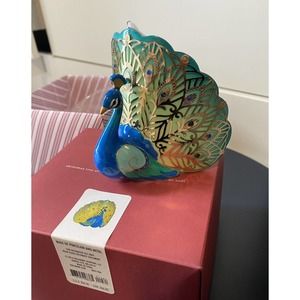 Pretty Peacock Hallmark Keepsake Ornament NIB